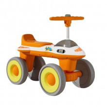 儿童平衡车1一3岁宝宝学步车无脚踏滑步车婴幼儿滑行车四轮溜溜车