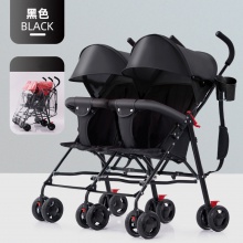 双胞胎婴儿推车超轻便双人折叠伞车二胎婴儿车大小宝龙凤胎手推车