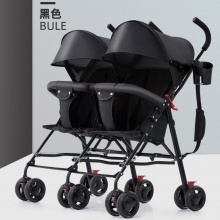 双胞胎婴儿推车超轻便双人折叠伞车二胎婴儿车大小宝龙凤胎手推车