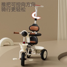 儿童脚踏溜娃手推三轮车1-2-3-5--6岁大号婴儿小孩宝宝自行车