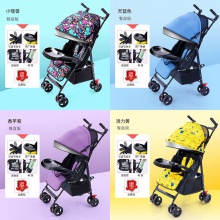 婴儿推车可坐可躺 轻便携简易避震宝宝伞车折叠儿童小孩B B手推车