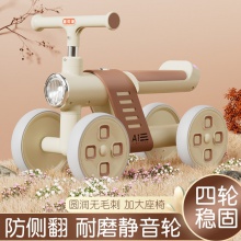 工厂新款儿童平衡车滑步车1-3 儿童 滑行车学步车溜溜车四轮侧翻
