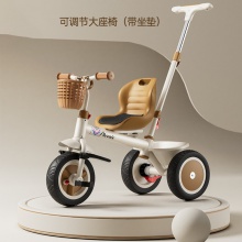 儿童脚踏溜娃手推三轮车1-2-3-5--6岁大号婴儿小孩宝宝自行车