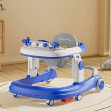 婴儿学步车防O型腿防侧翻多种功能宝宝成长学走路车儿童玩具助步车