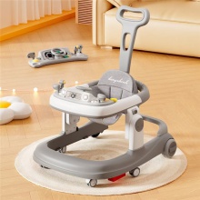 婴儿学步车防O型腿防侧翻多种功能宝宝成长学走路车儿童玩具助步车
