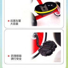 三轮车脚踏车儿童1-3-2-6岁大号宝宝手推车自行车童车小孩玩具车