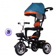 儿童三轮车脚踏车1-3-6岁大号婴儿手推车宝宝自行车童车