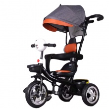 儿童三轮车脚踏车1-3-6岁大号婴儿手推车宝宝自行车童车