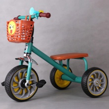 儿童三轮车脚踏单车简易轻便推车男女宝宝三轮自行童车2-6岁单车