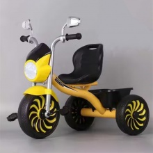 可折叠骑踏板婴儿儿童三轮车儿童3轮带灯骑踏板婴儿儿童三轮车