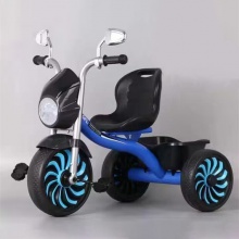 可折叠骑踏板婴儿儿童三轮车儿童3轮带灯骑踏板婴儿儿童三轮车