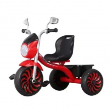 可折叠骑踏板婴儿儿童三轮车儿童3轮带灯骑踏板婴儿儿童三轮车