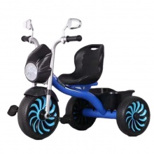可折叠骑踏板婴儿儿童三轮车儿童3轮带灯骑踏板婴儿儿童三轮车