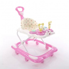 婴儿学步车宝宝学行车带音乐BB助步车带蓬学步车