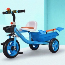 带斗童车沙滩小孩三轮车怀旧玩具车脚踏车自行车宝宝儿童