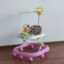 工厂新设计高销量乘车音乐玩具幼儿圆形活动3合1婴儿学步车