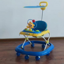 工厂新设计高销量乘车音乐玩具幼儿圆形活动3合1婴儿学步车