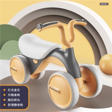 儿童平衡车1一3岁宝宝学步车无脚踏2岁女男孩童滑行四轮车4宝宝学