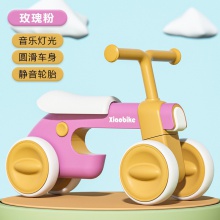 儿童平衡车四轮无脚踏滑步车 1-2-3-6男女宝宝学步车小滑行溜溜车