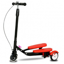 儿童滑板车男女小孩双翼健身踏板3-6-12岁宝宝可折叠闪光