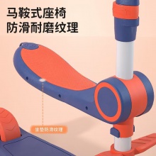 厂家供货儿童米高车 加宽悍马轮滑板车 灯光音乐可折叠儿童米高车