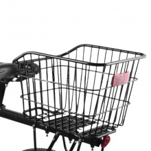 学生大号后车后座筐放书包自行车山地车加大加粗后置框放菜篮子