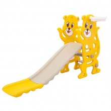 3合1卡通设计儿童滑梯和秋千/室内游戏套装，供儿童爬上，滑梯和秋千