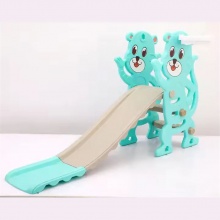 3合1卡通设计儿童滑梯和秋千/室内游戏套装，供儿童爬上，滑梯和秋千