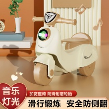 儿童滑行车1-6岁溜溜车宝宝可坐人滑滑车男女摩托车带音乐儿 童车