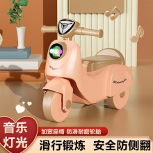 儿童滑行车1-6岁溜溜车宝宝可坐人滑滑车男女摩托车带音乐儿 童车