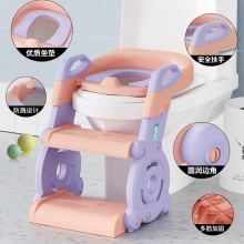 儿童马桶楼梯式小男女孩坐便器圈阶梯折叠宝宝专用厕所尿盆脚踩凳