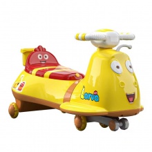 爆笑虫子儿童扭扭车溜溜车万向轮男女宝宝1一3岁防侧翻摇摆妞妞车