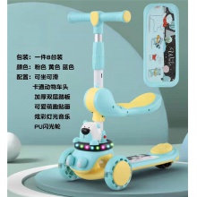 滑板车儿童可坐可骑滑三合一1-3-6-12岁滑滑车男童女童宝宝滑板车