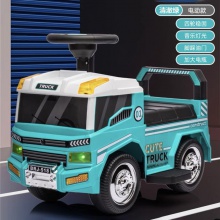 新款儿童电动车滑行车小孩扭扭车带护栏推把1-8岁宝宝遛娃神器