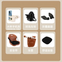 儿童脚踏溜娃手推三轮车1-2-3-5--6岁大号婴儿小孩宝宝自行车