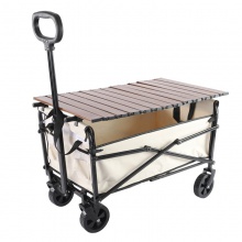 新款户外野餐可折叠车营地手拉车露营大款拖车便携轻便买菜小推车