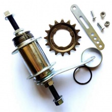 倒刹花鼓刹车改装死飞车自行车配件刹车36孔32孔活飞花鼓场地车