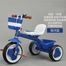 新款儿童三轮车脚踏车推车宝宝三轮儿童小孩子单车婴儿手推车