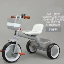 新款儿童三轮车脚踏车推车宝宝三轮儿童小孩子单车婴儿手推车