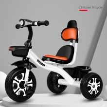 儿童三轮车1-3-2-6岁大号宝宝手推脚踏车儿童车小孩玩具灯光音乐