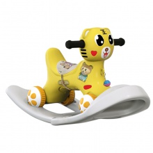 木马儿童摇摇马二合一可拆卸两用滑行车摇椅塑料玩具车带音乐灯光