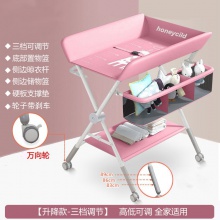 尿布台婴儿护理台新生儿宝宝换尿布台按摩抚触洗澡台多种功能可折叠