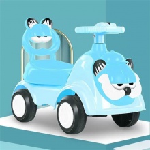 儿童玩具车大号挖掘机四轮滑行车工程车扭扭车带音乐带灯光可坐人