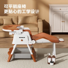 宝宝餐椅儿童吃饭座椅婴儿可躺款便携式家用学坐椅子多种功能洗头椅