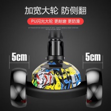 滑板车儿童2-4-6-12岁男女宝宝滑滑车折叠大轮闪光溜溜车玩具