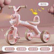 儿童三轮脚踏车1-3-6岁男女宝宝玩具脚蹬小孩可坐人自行童车礼物