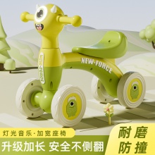 儿童平衡车1-3岁小孩无脚踏溜溜车滑步车婴儿学步四轮宝宝滑行车