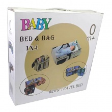 多种功能大容量可折叠式婴儿床包便携式母婴包妈咪包外出手提旅行床