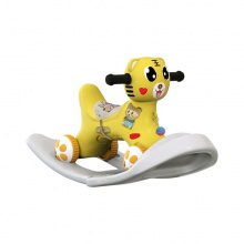 木马儿童摇摇马二合一可拆卸两用滑行车摇椅塑料玩具车带音乐灯光