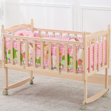 实木婴儿床宝宝床小孩摇篮床婴幼儿床bb床变书桌卧室边床礼品赠送